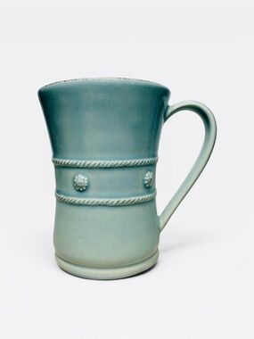 Juliska Berry & Thread Ice Blue Coffee Tea Mug Discontinued Color